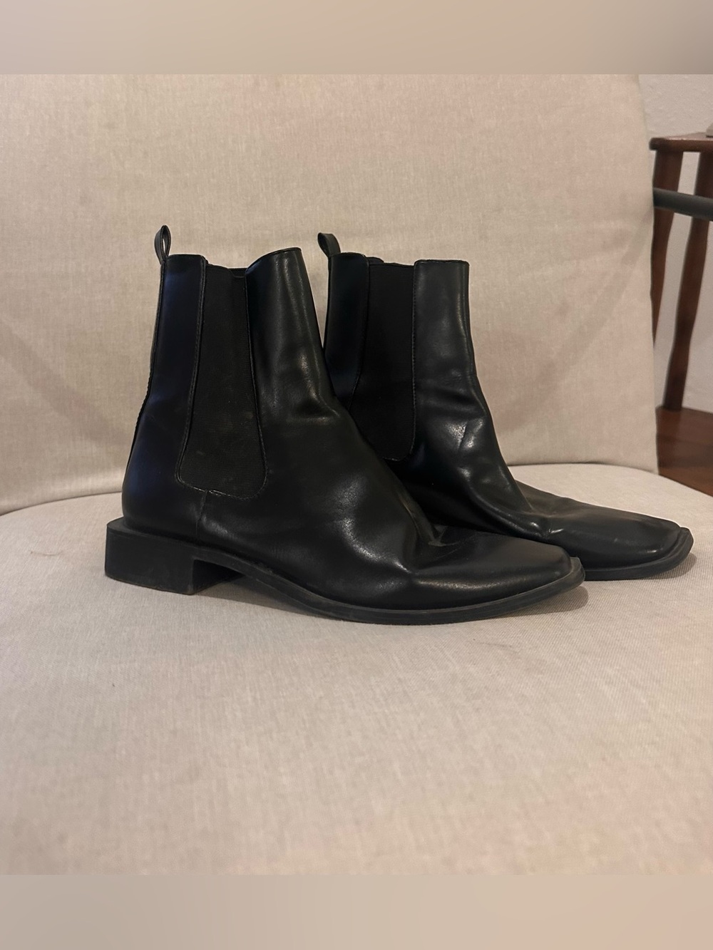 Zara Black Women's Chukka Boots